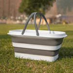 Faltbarer vielseitiger Korb – Ideal zum Camping, Grillen und für den Haushalt