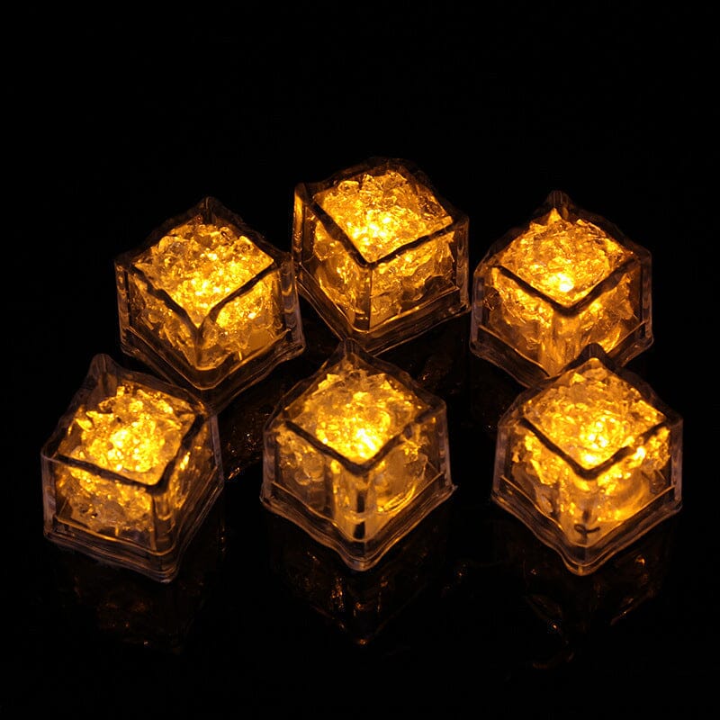 Früher Weihnachtsverkauf: LED Eiswürfel Badspielzeug (12 Stück)
