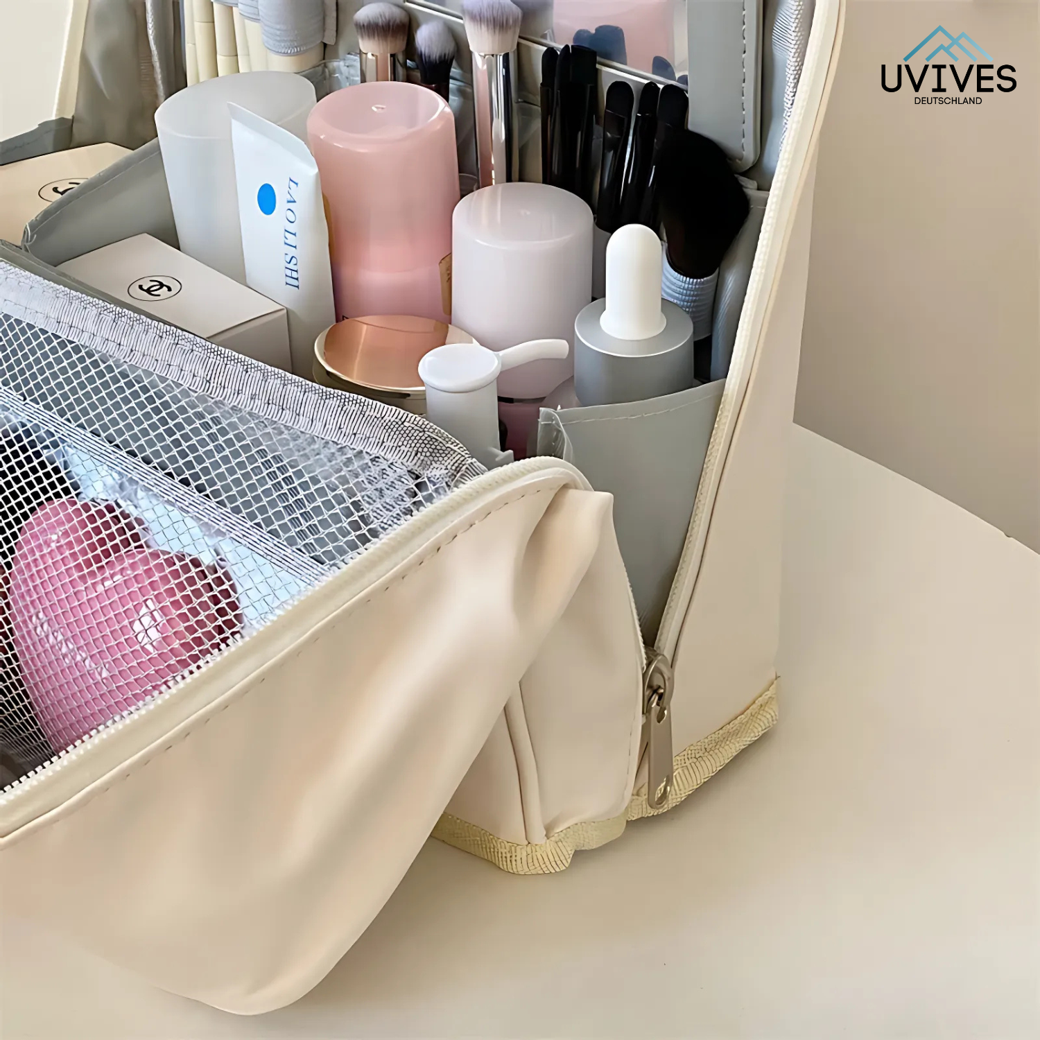 Stylish Beauty Box – Perfect for Home and On the Go