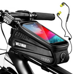 Fahrradrahmen Tasche mit Smartphone-Fenster – Wasserdicht und Robust