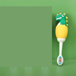 Lernzahnbürste für Kleinkinder und Babys – Dino Design mit weichen Borsten