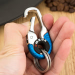 Kreativer Schlüsselanhänger aus Edelstahl