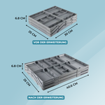 FlexiSort - Intelligent Drawer Organizer for Maximum Tidiness