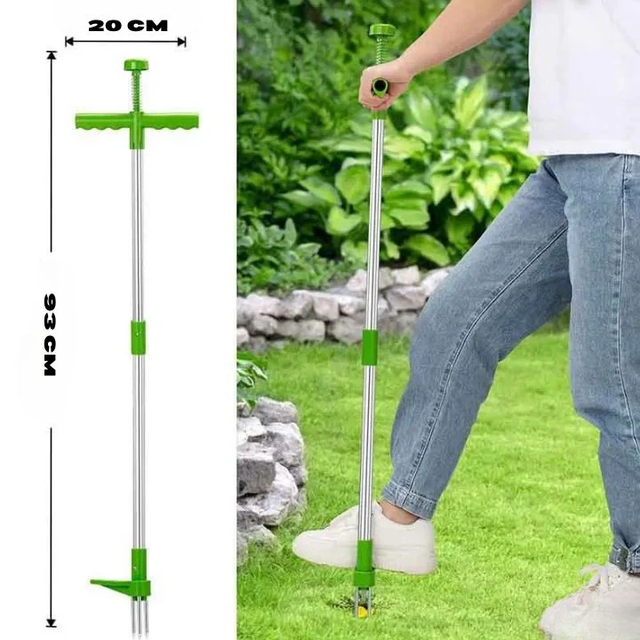 Unkrautstecher mit Fußpedal - Rückenfreundlich und Ergonomisch