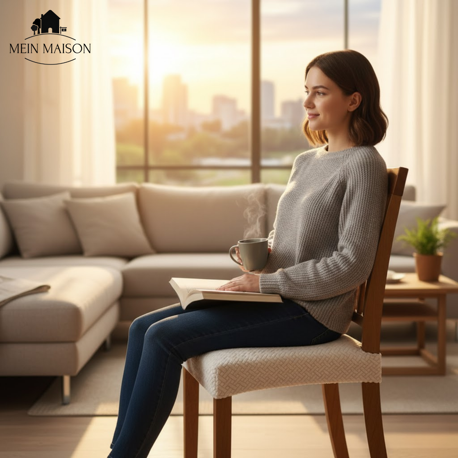 4-piece set | Elegant chair covers to protect and enhance your home