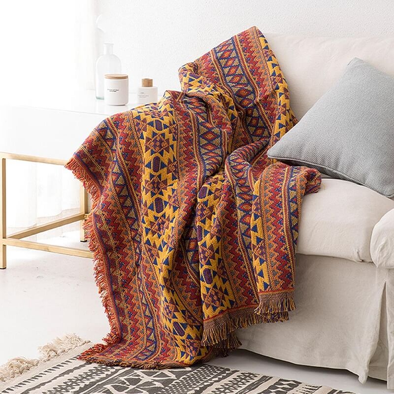 Vielseitige Strickdecken für stilvolle Wohnräume