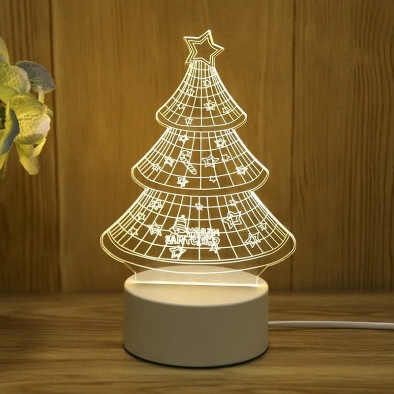 3D Nachtlicht mit USB-Anschluss