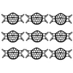 Bequemer Silikon-Maskenhalter für klare Sicht - LumiMask