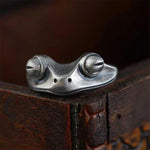 Froschring für Alle: Vintage Unisex Schmuckstück