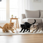 FederSprung Katzenspielzeug - 3er Set