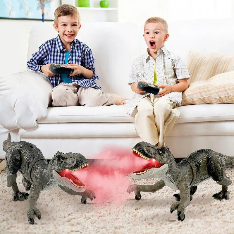 Dinosaurier mit Nebelspray-Funktion – Fernbedienung inklusive