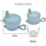 Universeller Silikon Trinkaufsatz für Kinder – Auslaufsicherer Sippy Cup Deckel