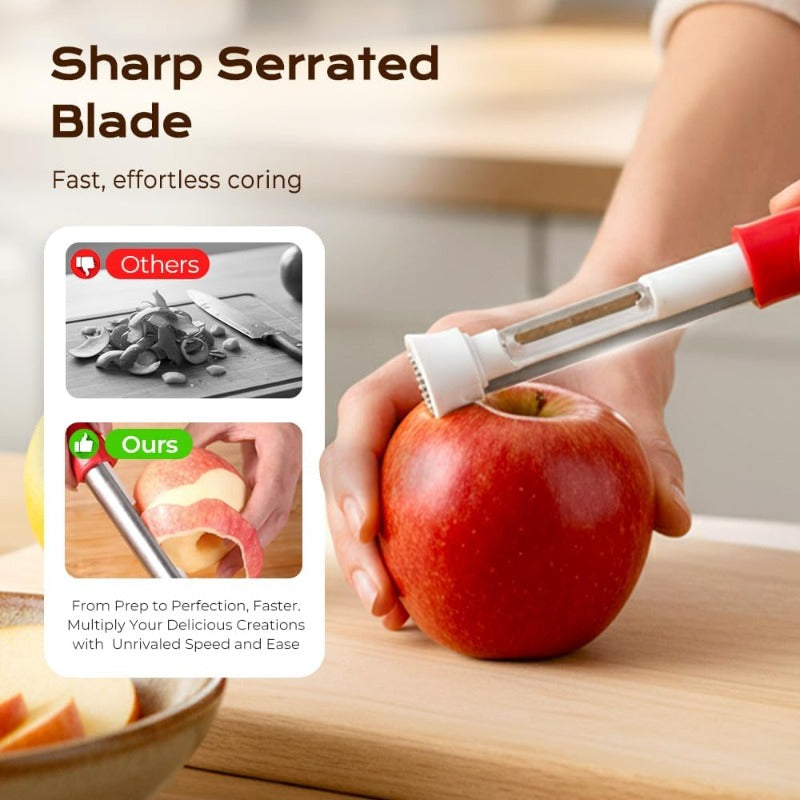 Obstschäler 2-in-1 für die Küche