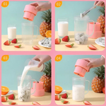 Tragbare Mixflasche – Genießen Sie Smoothies im Handumdrehen