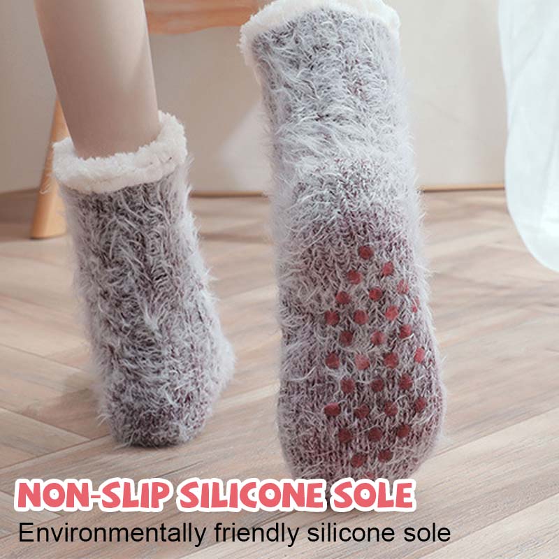 Cozy Socks - Always warm feet with non-slip comfort