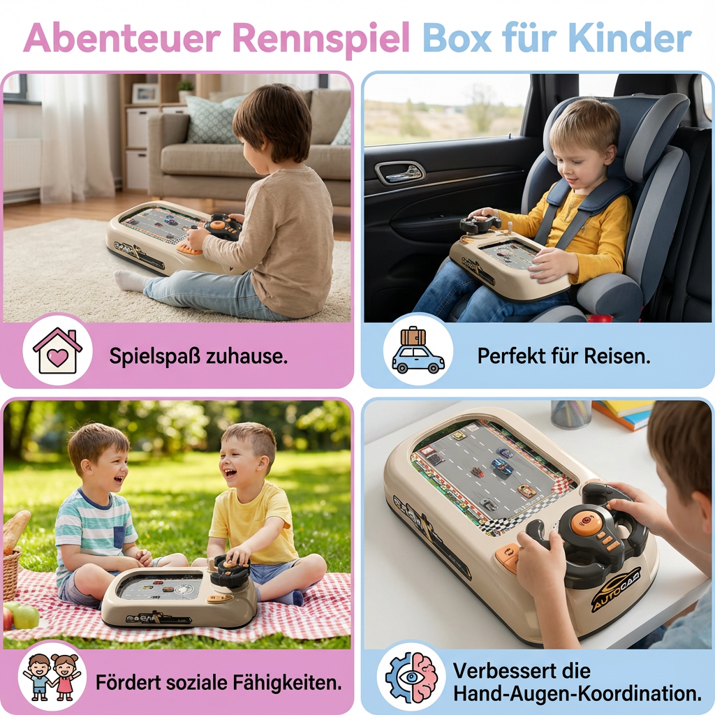 Action-packed racing playset for little explorers