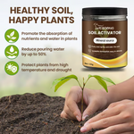 Bodenverbesserungspulver | Kaliummineral-Komplex | Für Gartenbeete und Kübel