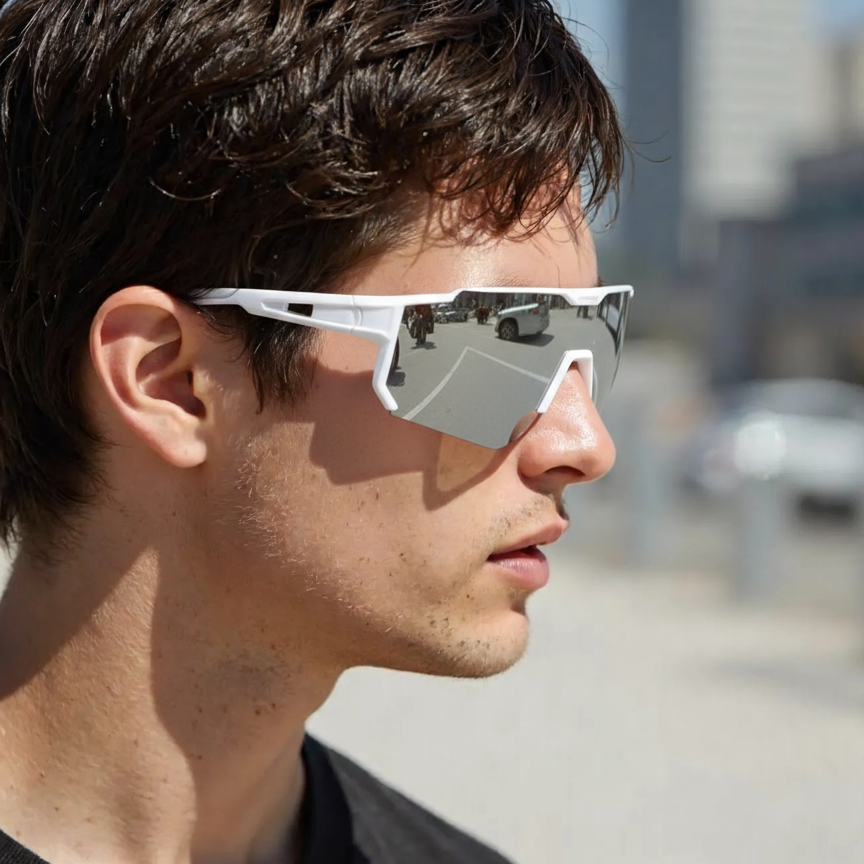 Aktive Herren-Sportbrille mit UV-Schutz - Robust und Stilvoll