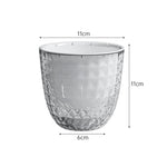 SmartWater Flower Pot with Self-Watering and Transparent Design