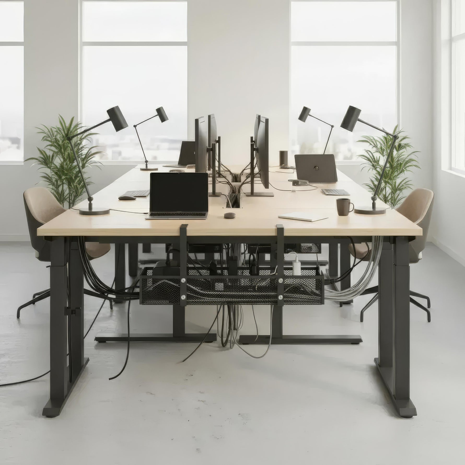 Cable Organization Without Drilling – Practical Under-Desk Solution