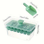 Ice Magic Ice Cube Tray with Lid and Container | 68 Cubes | BPA-Free