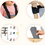 Safe and Portable High Chair for On-the-Go