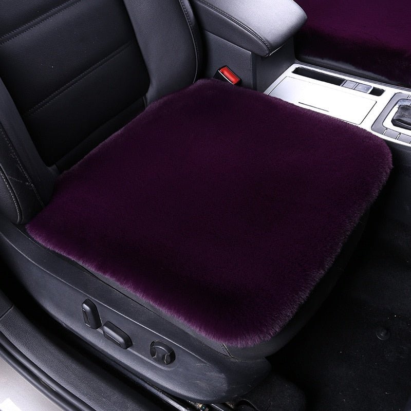 Cozy car seat cushion for warm car journeys