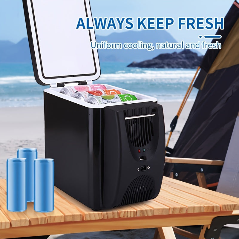 Kompakter 6L Mini-Kühlschrank für Autos – Perfekt für Reisen und Outdoor