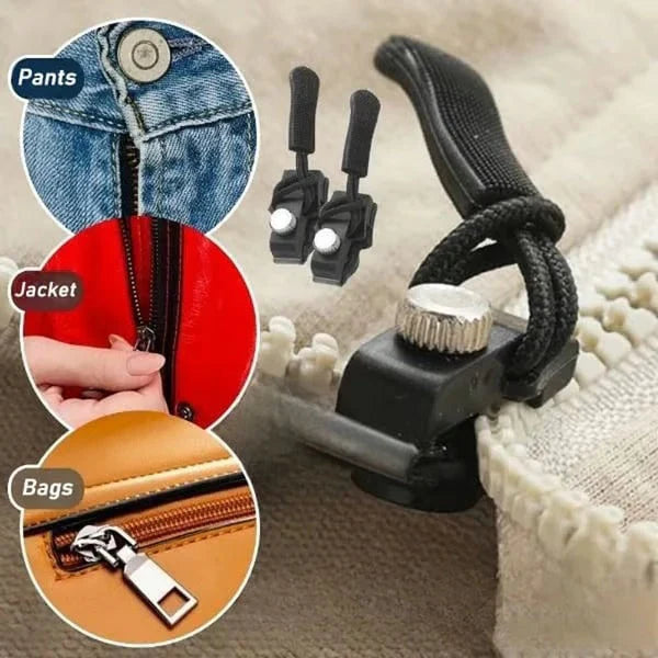 Ersatzreißverschluss-Zipper – Einfach Anbringen – 6er Set