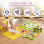 Küchen Set für kleine Gourmetköche – sicher und praktisch