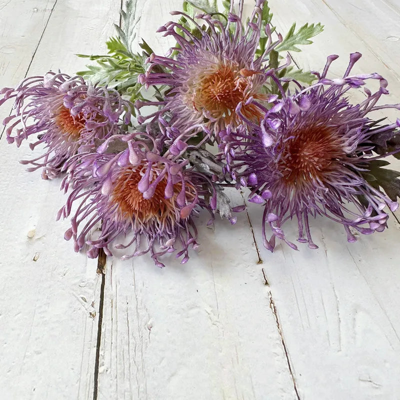 Elegant Art Chrysanthemum 38 cm | Realistic 10 cm Bloom