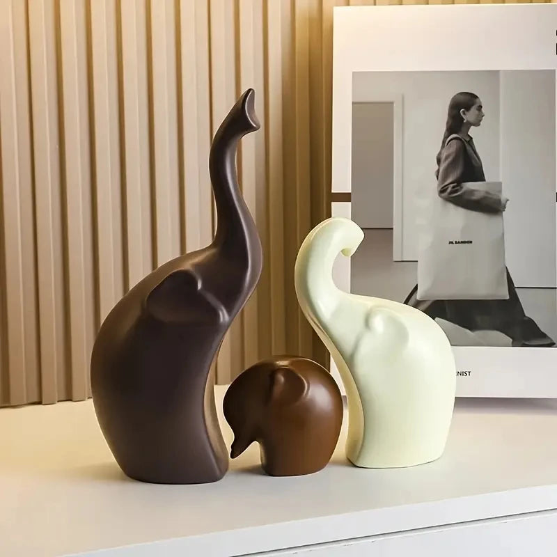 Harmonious Elephant Sculptures for Your Home