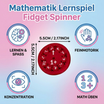 Lernspiel Fidget Spinner für Mathematik