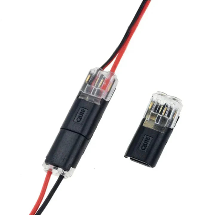 Schnellverbindungsstecker für Kabel – 50 Stück Set ohne Abisolieren