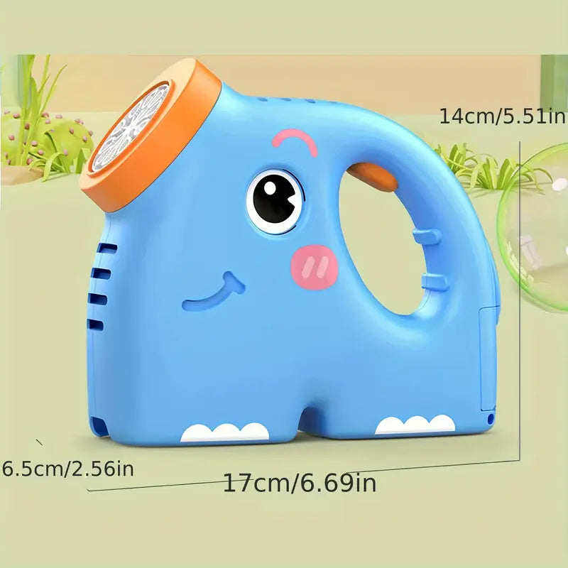 Elefant mit Seifenblasen