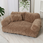 Gemütliches Haustier-Sofa mit Erhöhung und Kissen – 4 Farben