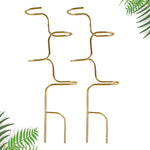 Stable Plant Support with Leaf Motif | 32 cm