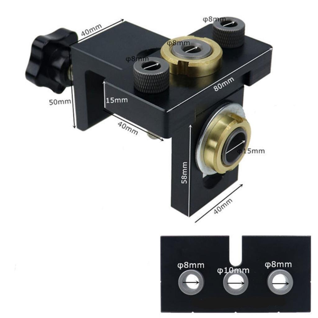 Precision Drill - 3-in-1 Wood Joinery Tool for Professionals