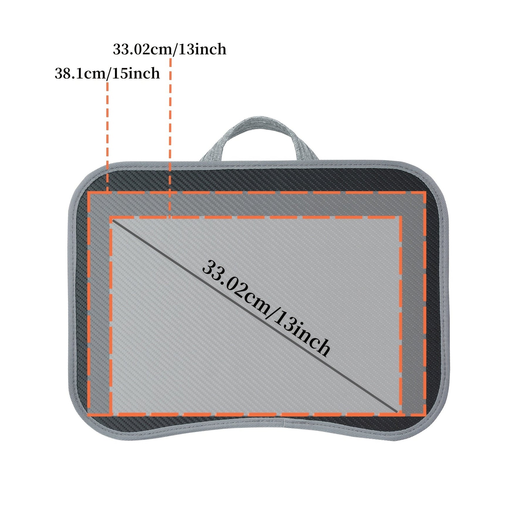 Tragbarer Laptop-Tisch mit weichem Boden – Ideal für Bett, Sofa und unterwegs