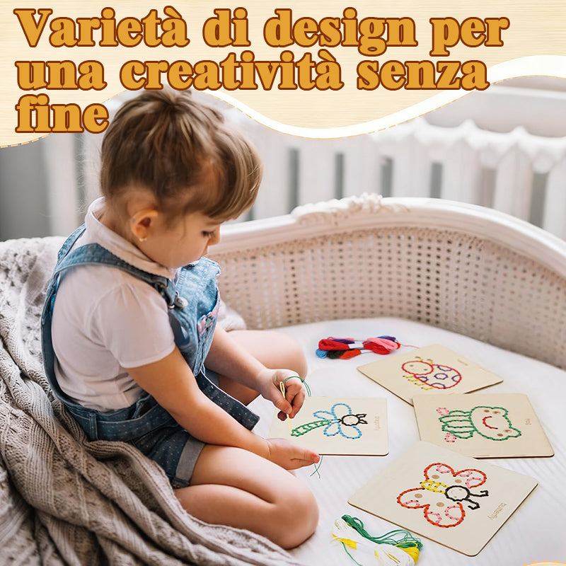 CreativeThread – Foster your child's motor skills and imagination