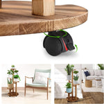Versatile Pine Wood Plant Holder in Modern Style
