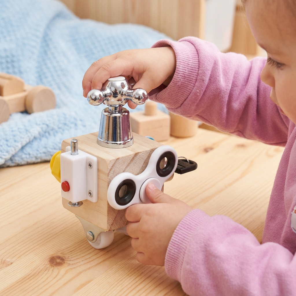 Lernwürfel für Montessori Spielmethoden