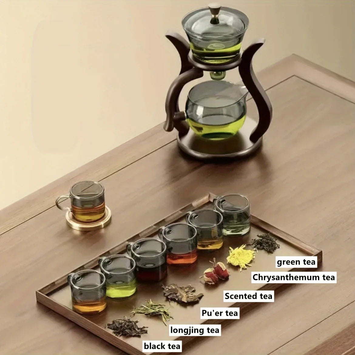Set für Teekanne im himmlischen Design