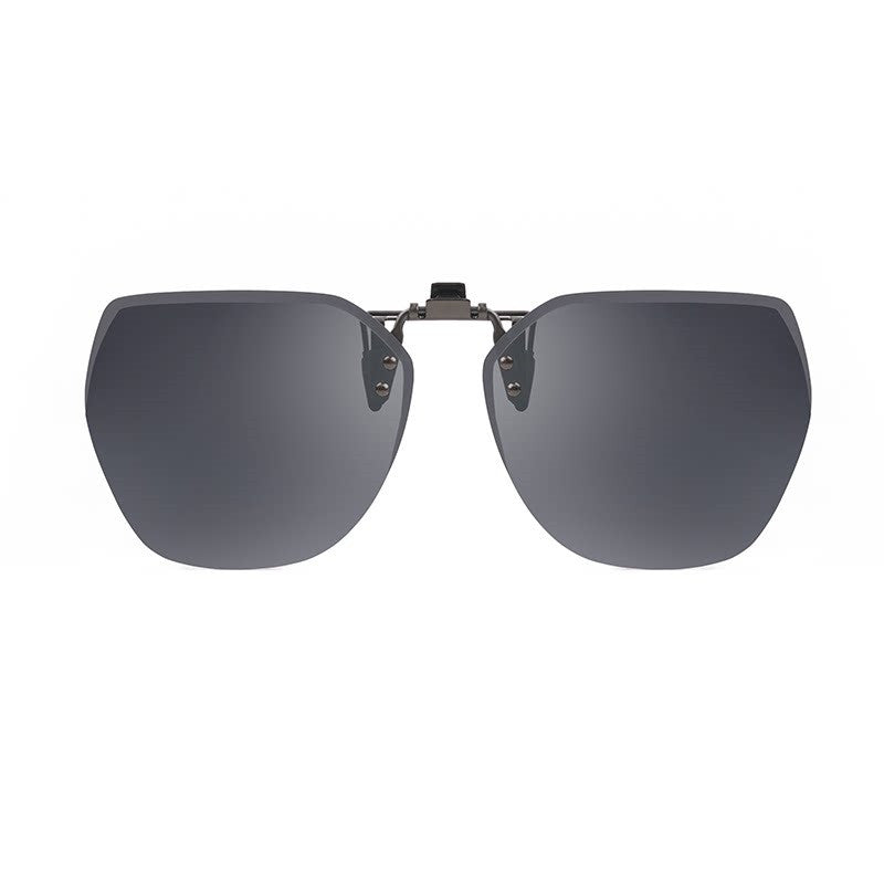 Sonnenschutzclip für Brillenträger – Polarisierte, randlose Sonnenbrille