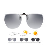 Sonnenschutzclip für Brillenträger – Polarisierte, randlose Sonnenbrille