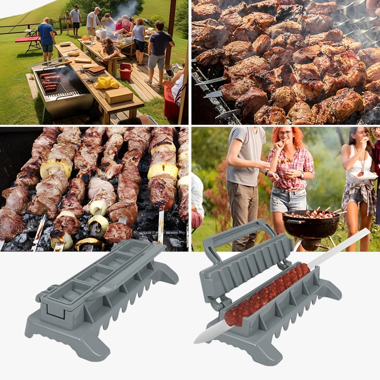 Kebab Formen für den Grill – Perfekte Spieße im Handumdrehen