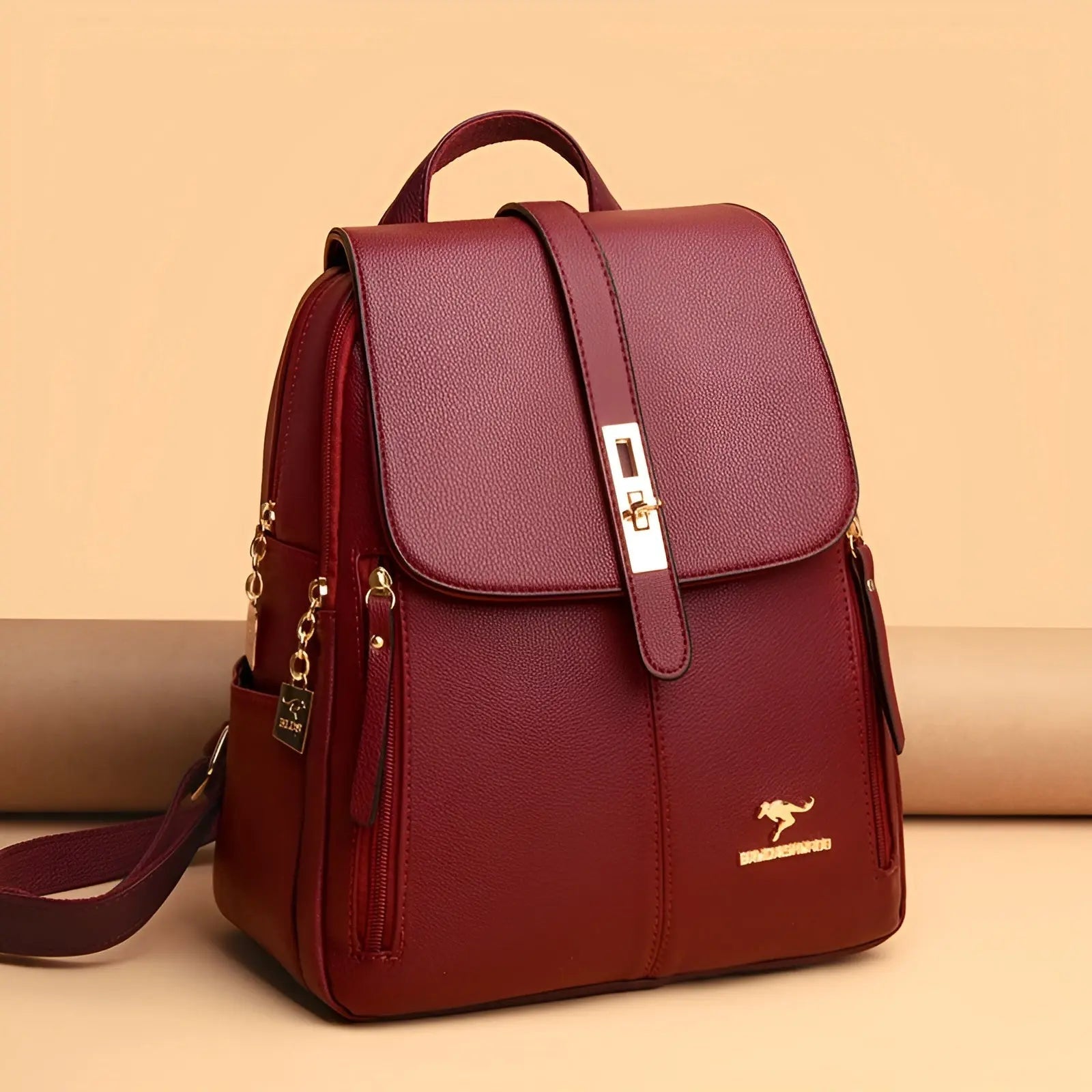 Eleganter Rucksack aus Leder – Stilvoll und Praktisch