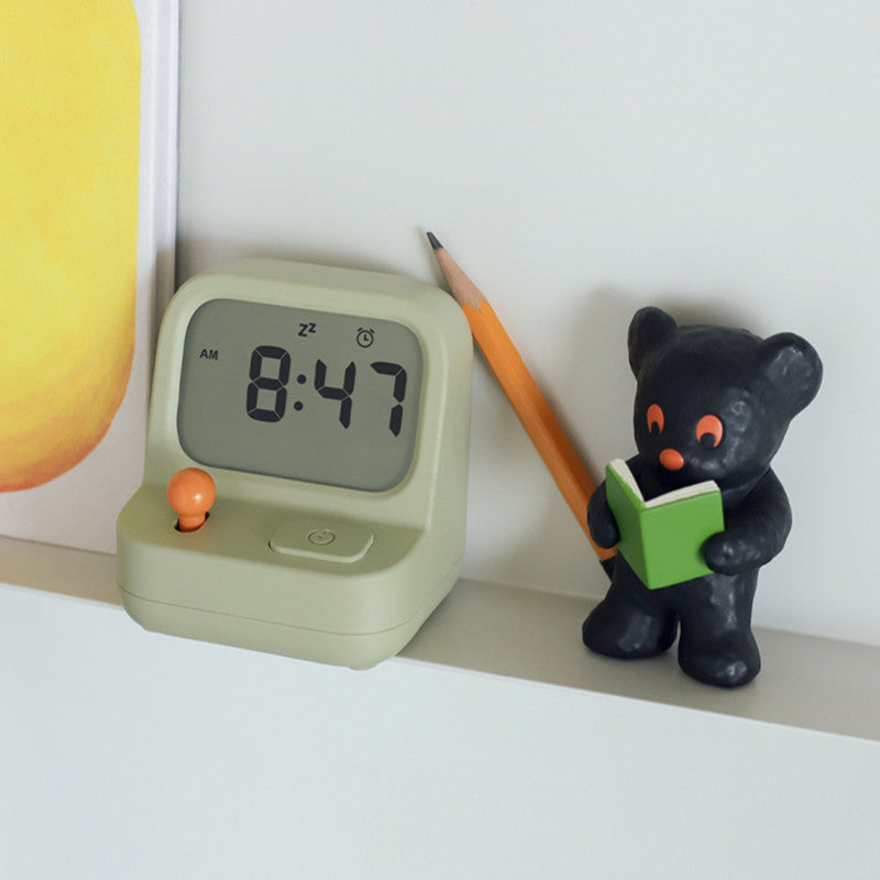 Retro-Spielkonsole mit Wecker und Timer-Funktion
