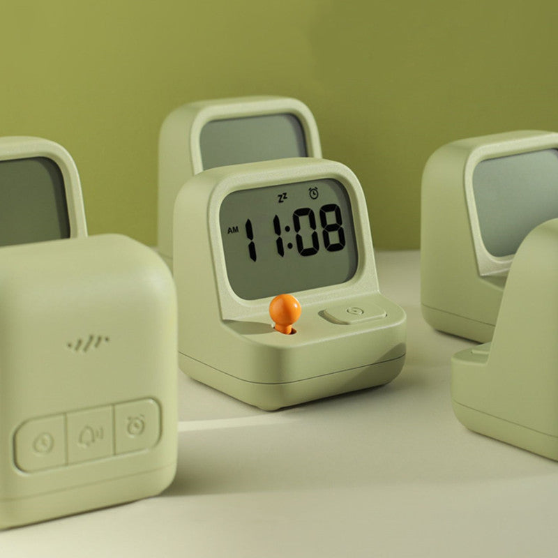 Retro-Spielkonsole mit Wecker und Timer-Funktion