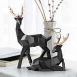 Elegant Sculpture of a Pair of Deer – Stylish Home Decor